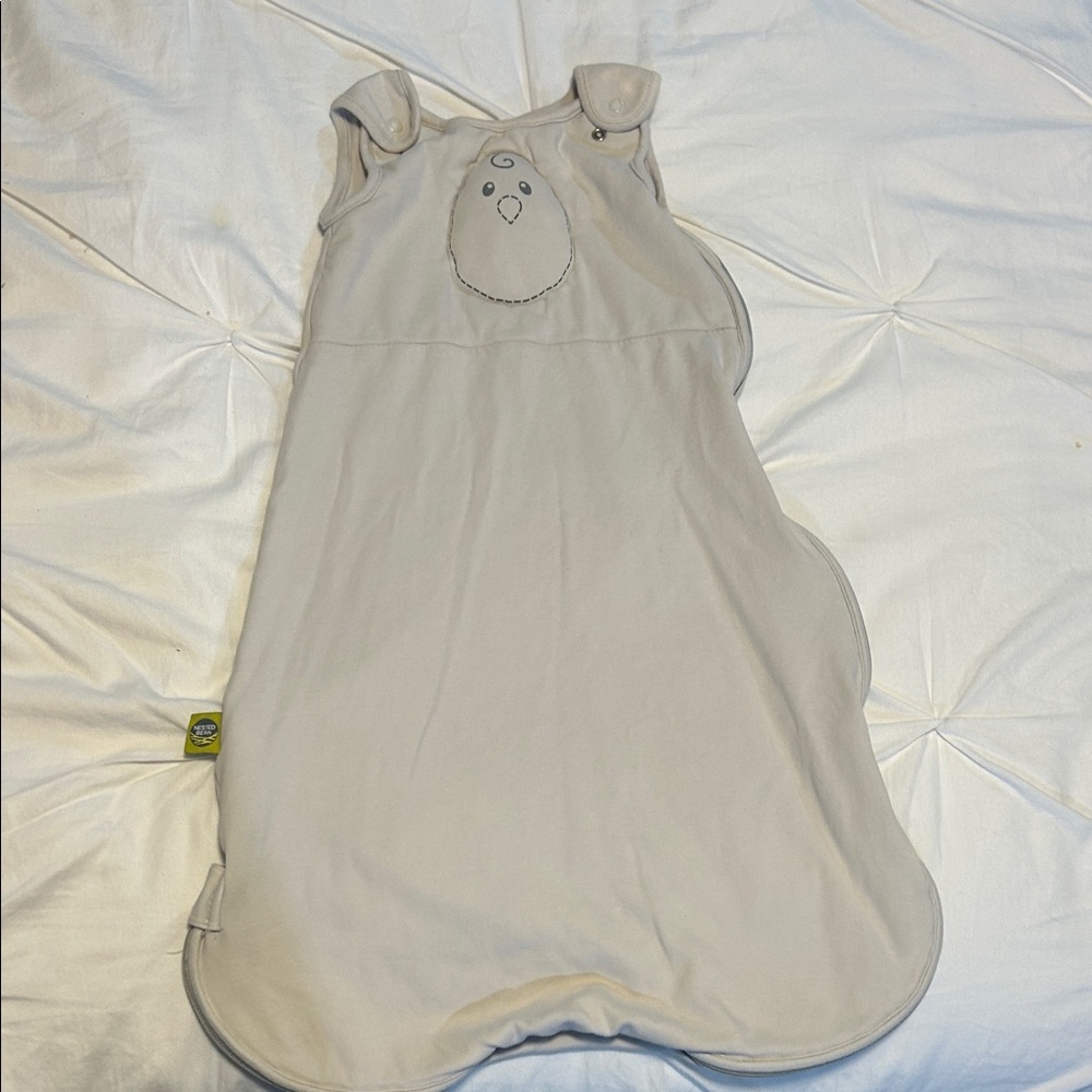 Nested Bean Cream Baby Sleep Sack